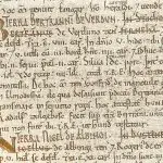 A page from the Domesday Book