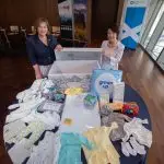 Fiona Hyslop in Japan showing Baby Box to Tokyo City Mayor Hayashi - https://x.com/ScotGovInter/