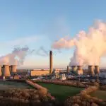 Image of a power station in the UK