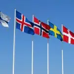 Nordic flags