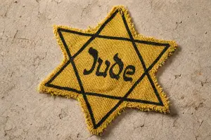 Yellow Star Holocaust Badge