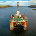 Oil and Gas drilling platform