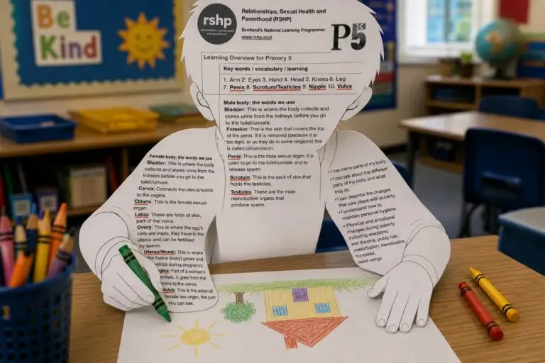 Sex education in Scottish primary schools