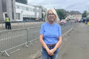 Councillor Claire Mackie-Brown at the Cladhan Hotel