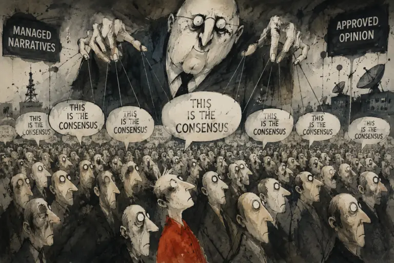 The manufacture of consensus: How online debate became managed opinion