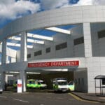 The emergency department at the Royal Infirmary of Edinburgh