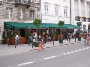 Blikle's confectionery in Nowy Street